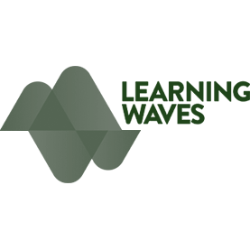 logo learning waves-vierkant